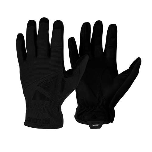 Direct Action® Rukavice Light Gloves - kožené - černé - M–regular