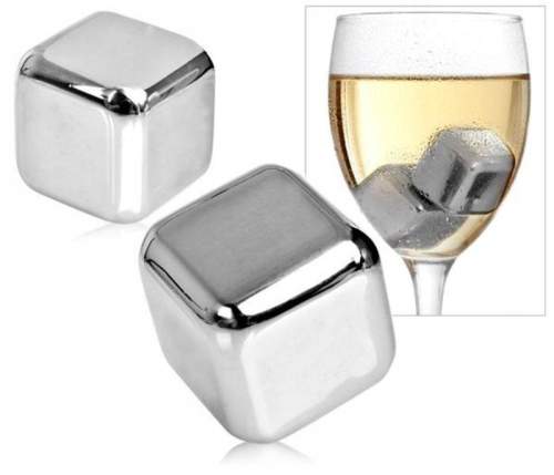 Metal Ice Cubes - ledové kovové kostky do nápojů