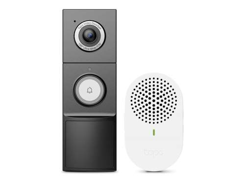 TP-Link Tapo D235 Chytrý video zvonek (5MP, 2K, WiFi, IR 10m, microSD)