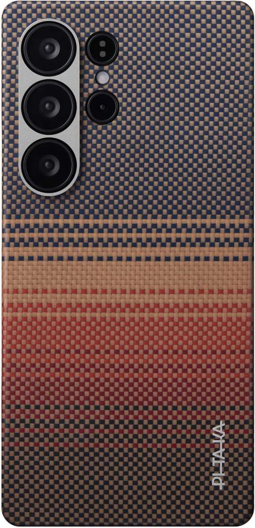 Pitaka Tactile Woven Case Sunset Samsung Galaxy S25 Ultra