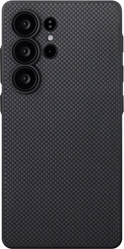 Pitaka PIN Button Case Black/Grey Plain Samsung Galaxy S25 Ultra