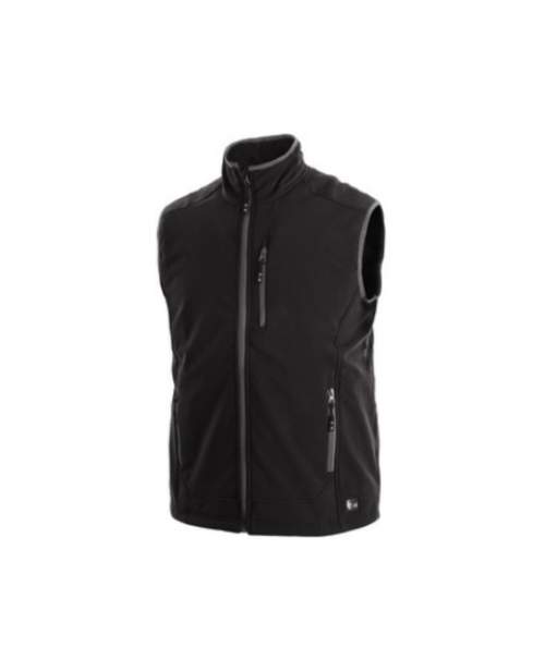 Canis CXS TOPEKA pánská softshell vesta černá M