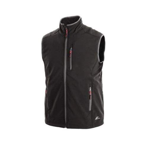 Canis CXS TOPEKA pánská softshell vesta černá XL
