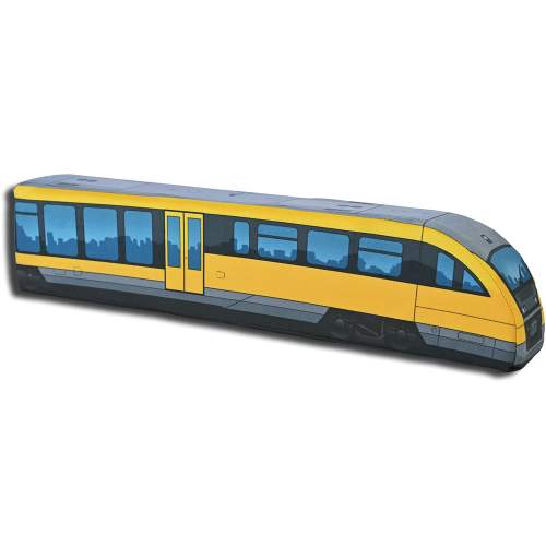 IMPAR Plyšový vláček Desiro - žlutý