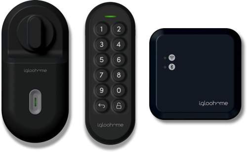 Igloohome Retrofit Lock + Keypad + Wi-Fi Bridge