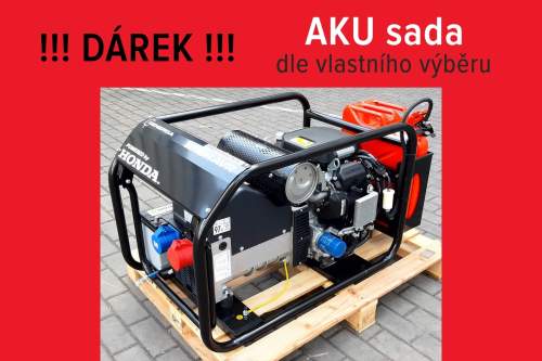 Honda Rámová profesionální elektrocentrála TP 18 H AVR s podvozkem H720375