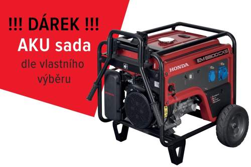 Honda Rámová profesionální elektrocentrála EM 5500