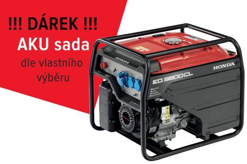 Honda Rámová profesionální elektrocentrála EG 3600 H720036