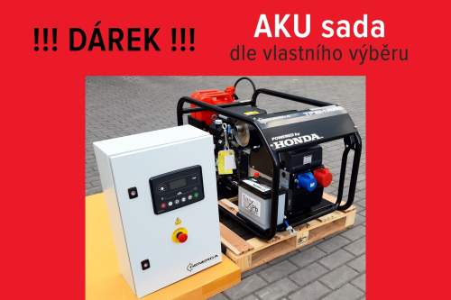 Honda Rámová profesionální elektrocentrála TP 15 H AVR AMF H720169