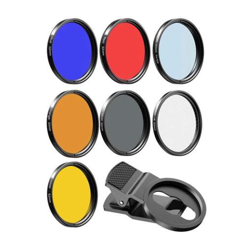 APEXEL APL-52UV-7F 52mm 7in1 Phone Lens/Filter Kit