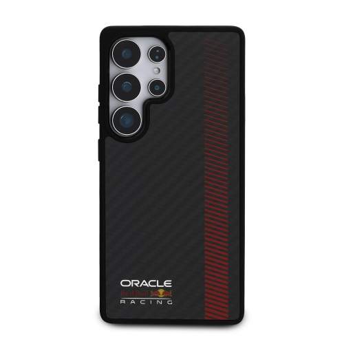 Red Bull Carbon Powerbar MagSafe Zadní Kryt pro Samsung Galaxy S25 Ultra Black