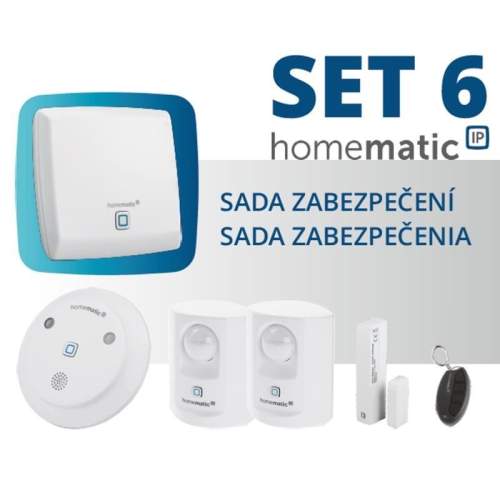 Zabezpečovací systém Homematic IP - HmIP-SET6 Sada zabezpečení