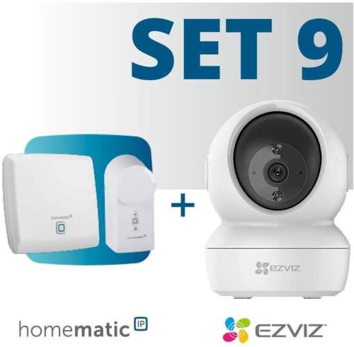 Homematic IP HmIP-SET9 Sada Homematic IP - Kontrola přístupu s kamerou