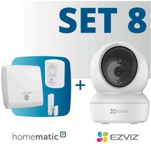 Homemativ IP Sada zabezpečení s kamerou Ezviz - HmIP-SET8
