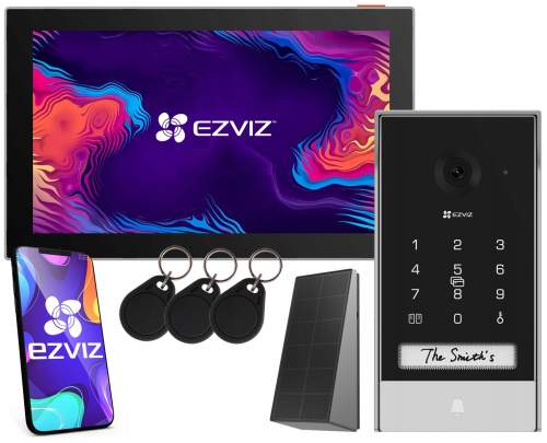 Chytrý videotelefon Ezviz EP7 2K Wi-Fi IP65
