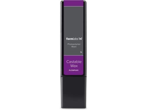 Formlabs Jewelry Resins (šperkařské pryskyřice) Castable Wax Resin (odlévací vosková pryskyřice)