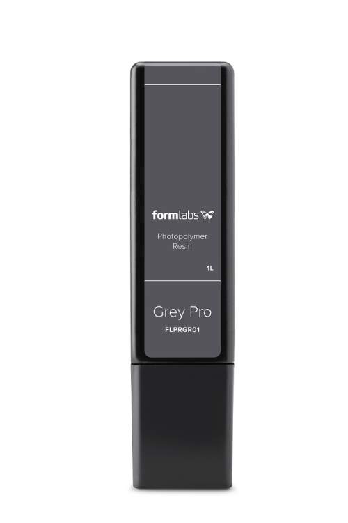 Formlabs Rigid Resins (pevné pryskyřice) Grey Pro Resin (šedá pryskyřice Pro)