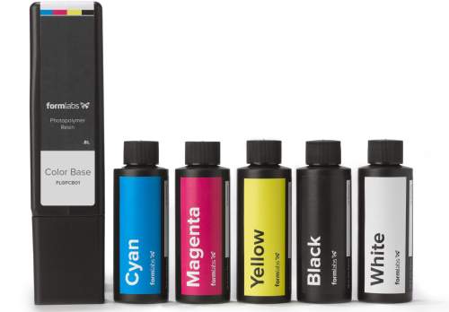 Formlabs Color Kit (pryskyřice s vlastním odstínem)