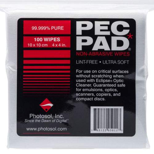PhotoSol PEC*PAD (čisticí ubrousky) 100 × 100 mm / 100 ks