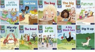 OXFORD UNIVERSITY PRESS Read Write Inc. Phonics: Red Ditty Book Bag Books (Mixed Pack of 10) - Miskin, Ruth a Munton, Gill a Archbold, Tim