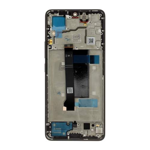 LCD display Xiaomi Redmi Note 13 PRO 5G + dotyk + přední kryt (Service Pack) Original Black