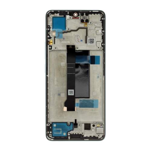 LCD display Xiaomi Redmi Note 13 PRO 5G + dotyk + přední kryt Service Pack Original Blue Ocean Teal