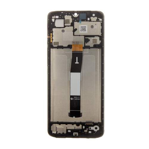 LCD display Xiaomi Redmi 12C + dotyk + přední kryt Service Pack Original černý