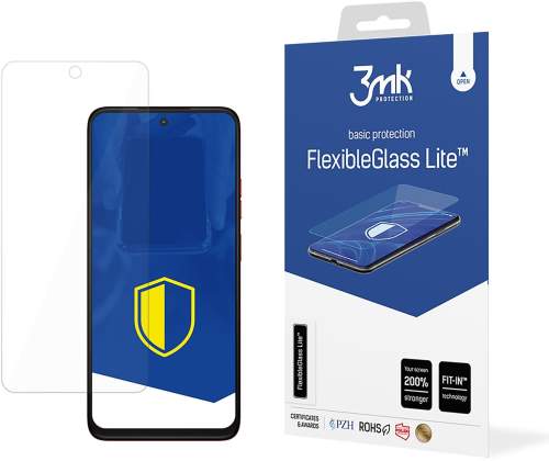 Tvrzené sklo 3mk FlexibleGlass Lite pro Motorola Moto G35 5G, transparentní