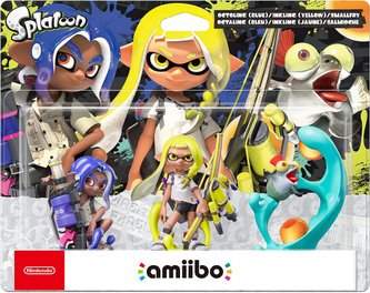 amiibo Splatoon 3 3-pack (Octoling, Inkling, Smallfry)