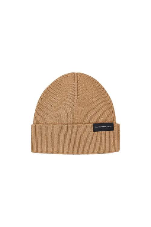 Tommy Hilfiger Cap - UPTOWN WOOL BEANIE beige