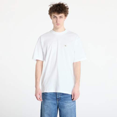 Calvin Klein Jeans Woven Label Relaxed Tee White M