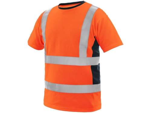 Canis Tričko EXETER výstražné, pánské, oranžovo-modré vel. M 1113-020-205-93