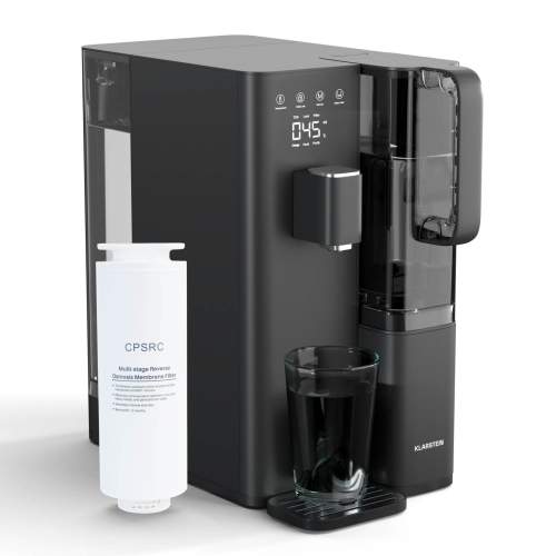 Klarstein VitalPour vodní filtr, 5-stupňový filtr, 5 l nádrž, dotykový WFT1-VitalPourBlack