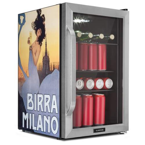 Klarstein Beersafe 70 Birra Milano Edition lednice, 70 l, nerezová ocel HEA13-Birra-Milan-SS
