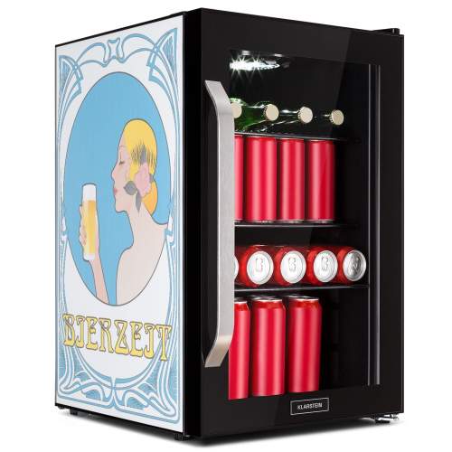 Klarstein Beersafe 70, Bierzeit Edition, lednice, 70 l, nerezová ocel HEA13-Beerzeit-OX