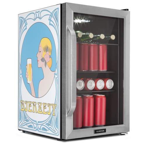 Klarstein Beersafe 70, Bierzeit Edition, lednice, 70 l, nerezová ocel HEA13-Beerzeit-SS