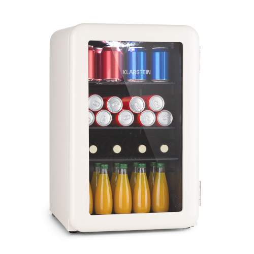 Klarstein PopLife 70 lednice na nápoje, 70 l, 0-10°C, retro design LED HEA13-PopLife-65L