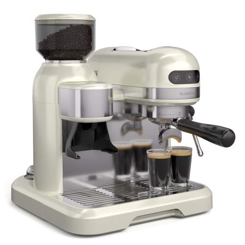 Klarstein Bella Café Pákový kávovar TK57-CoffMacGrind-Cr