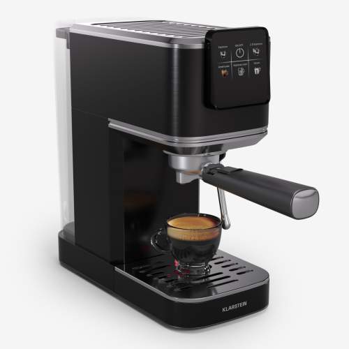 Klarstein SteelPresso Slim Touch kávovar COF10-SPSlimTouchSBl