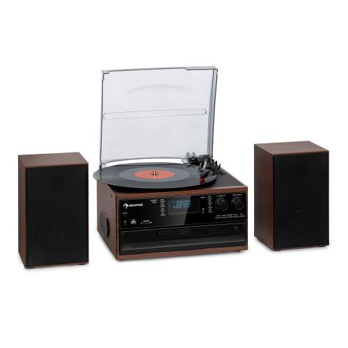 Auna Oakland DAB retro stereo systém 10033746 w/ speaker