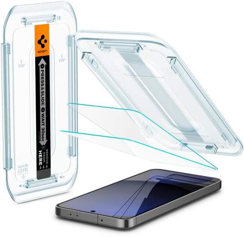 Spigen Glass tR EZ Fit 2 Pack, transparency - Samsung Galaxy S24 FE/A56 5G