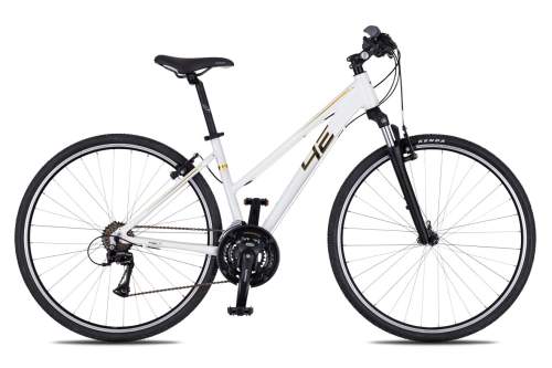 4EVER FLAME (white / gold) 2023 Průměr kol: 28" (700C), Výška rámu: (17" = 42 cm), Velikost rámu: M
