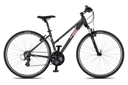 4EVER FLAME (black / metal pink) 2023 Průměr kol: 28" (700C), Výška rámu: (19" = 47 cm), Velikost rámu: L