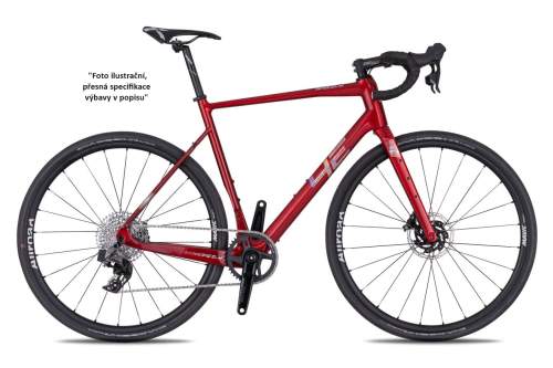 Gravel kolo 4EVER GRIZZLY ELITE flame red / hologram 2024 M 52cm
