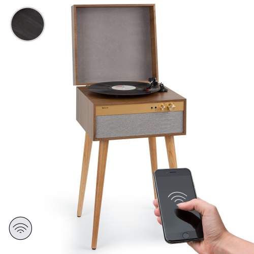 Auna Berklee TT Case gramofonový přehrávač VB8-Berklee TT BT WD