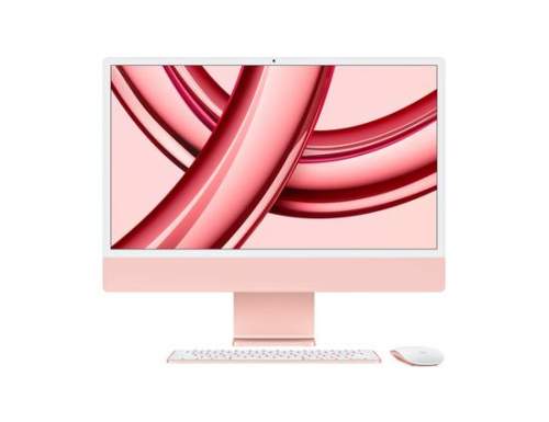 Apple iMac 24" 4,5K M3 8C CPU/10C GPU 8/256 GB, růžový SK