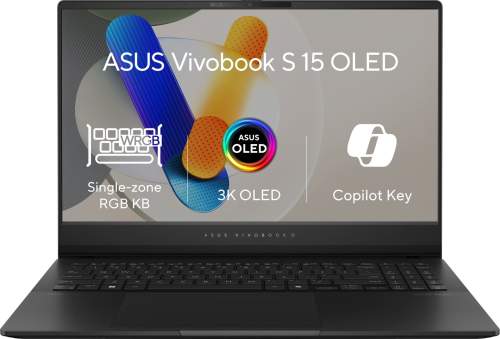 Notebook ASUS Vivobook S 15 OLED S5506MA-OLED036W Neutral Black celokovový