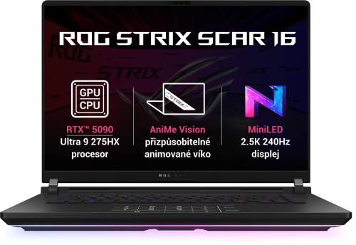 ASUS ROG Strix Scar G635 G635LX-NEBULA030X Černá