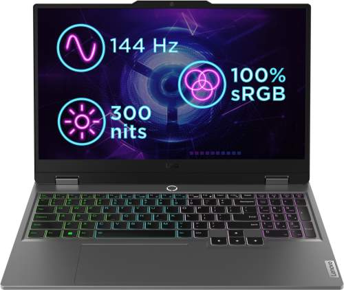 Herní notebook Lenovo LOQ 15IAX9I Luna Grey