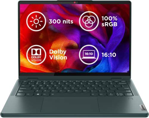 Lenovo YOGA 6 13ABR8 Ryzen 7 7730U/16GB/512GB SSD/13,3"/WUXGA/IPS/300nitů/touch/Pero/FPR/3r-OnSite//bez OS/zelená
